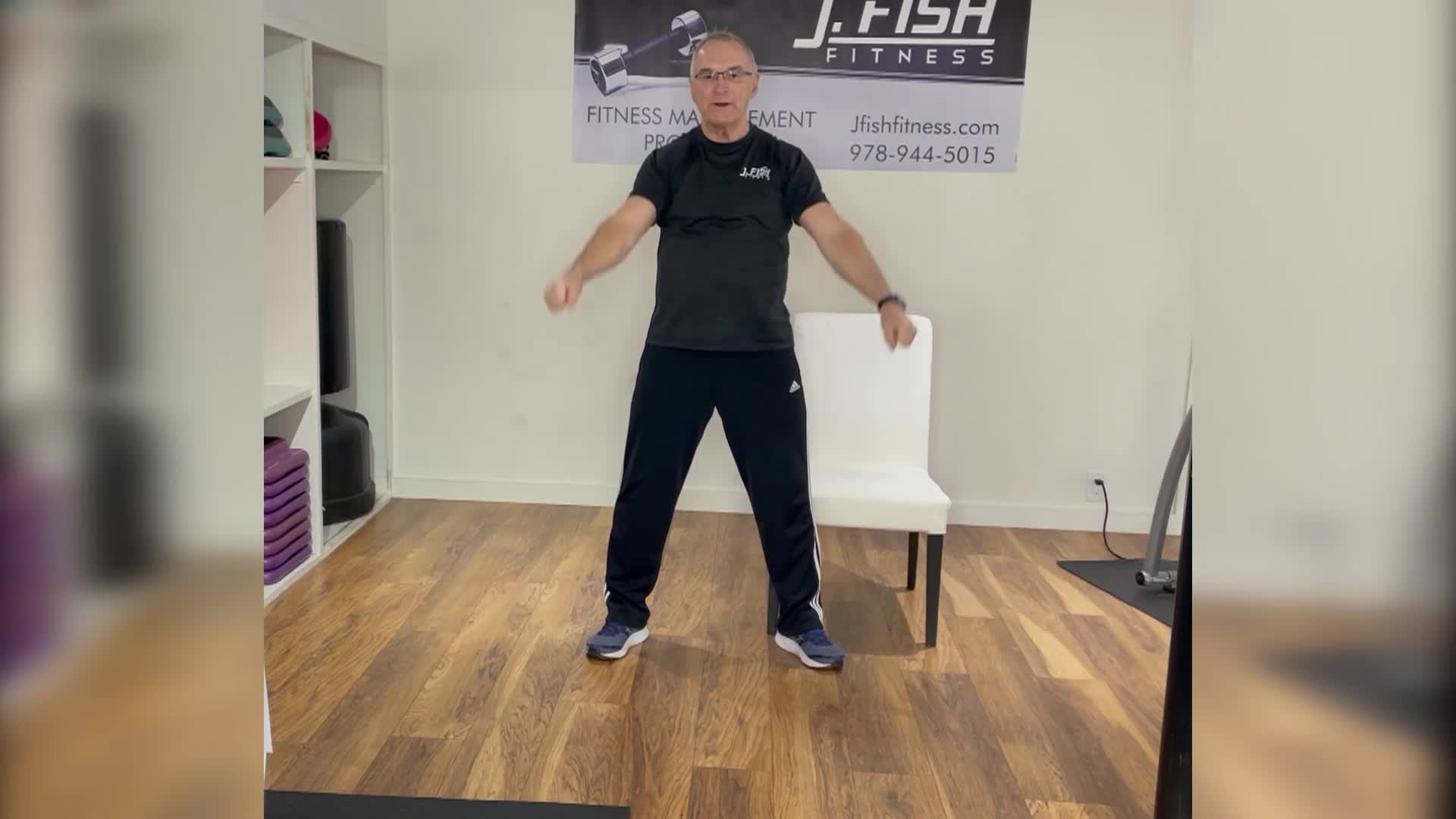 Worcester Senior Center Exercise • Heart Healthy Exercise with Joe Fish