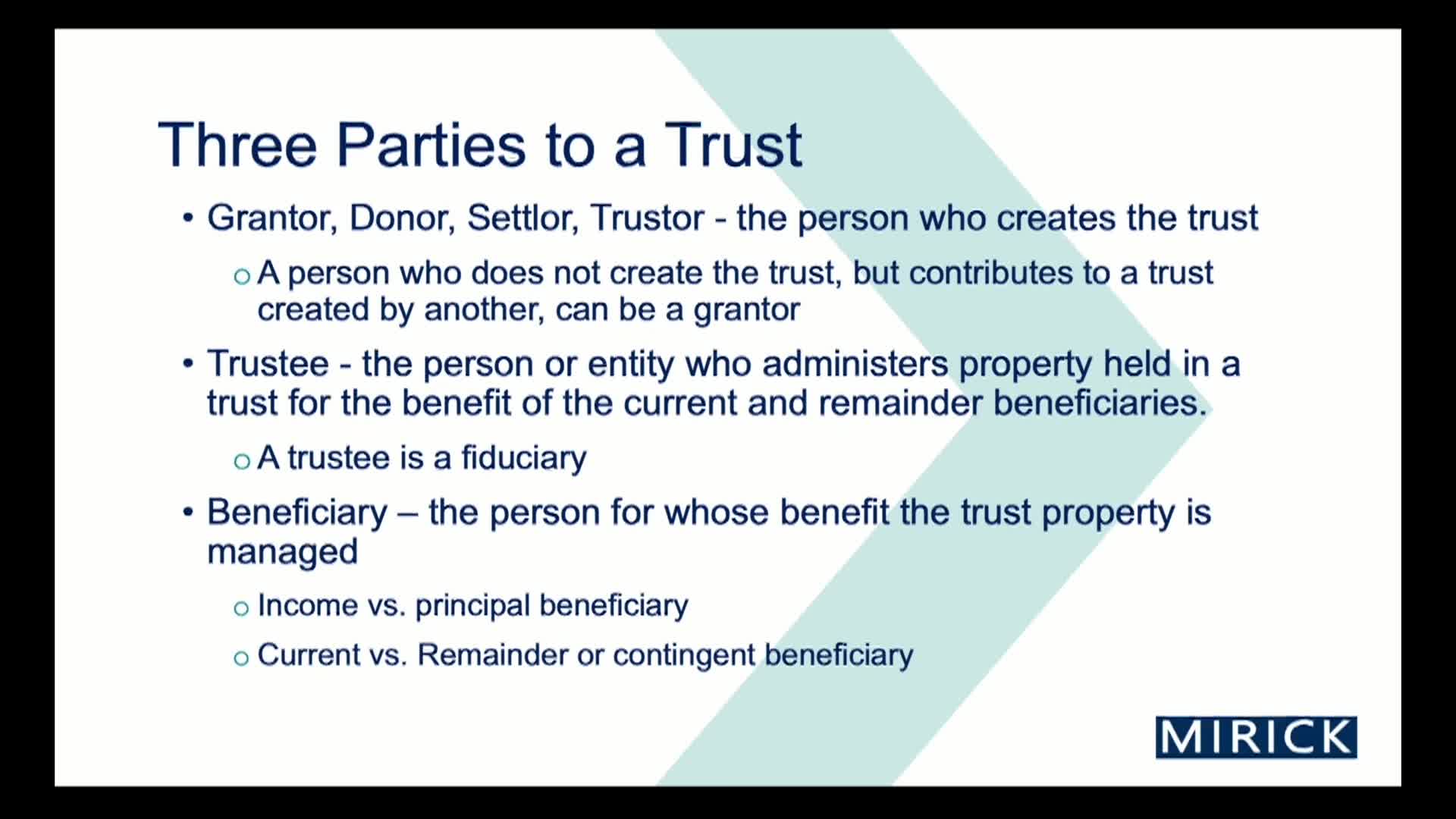 Using Trusts in Your Estate Plan